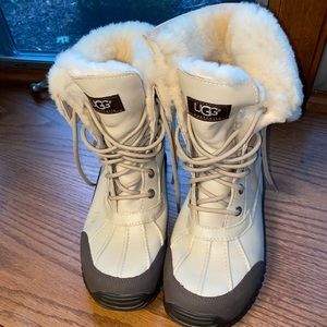 UGG waterproof boots with signature lining